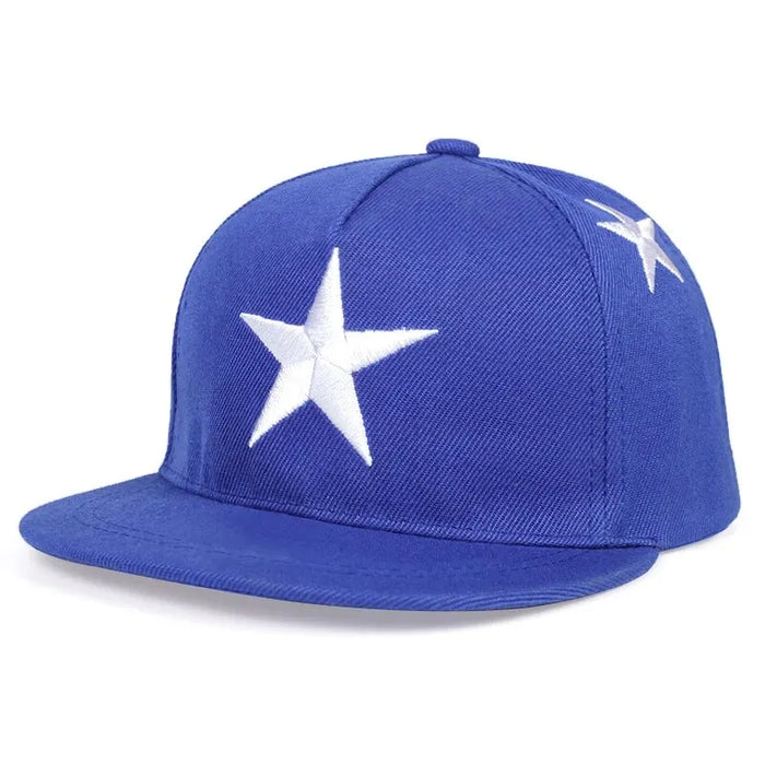 Embroidered Star Baseball Cap / Hat For Kids