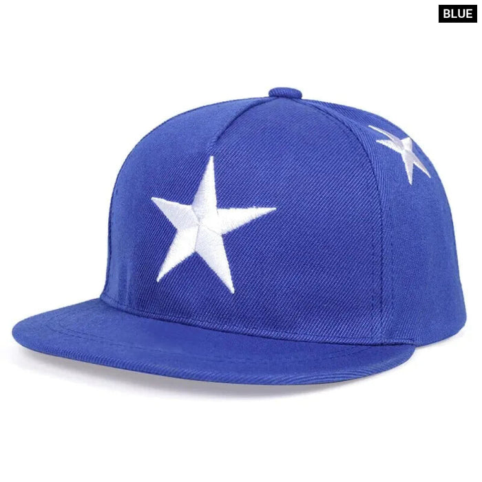 Embroidered Star Baseball Cap / Hat For Kids