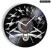 Uav Drone Pilot Vinyl Lp Wall Clock