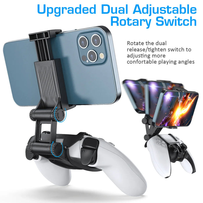 Ps5 Controller Handgrip Stand Mobile Phone Clamp