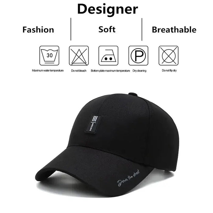 Embroidered Snapback Cap / Hat For Men Sporty