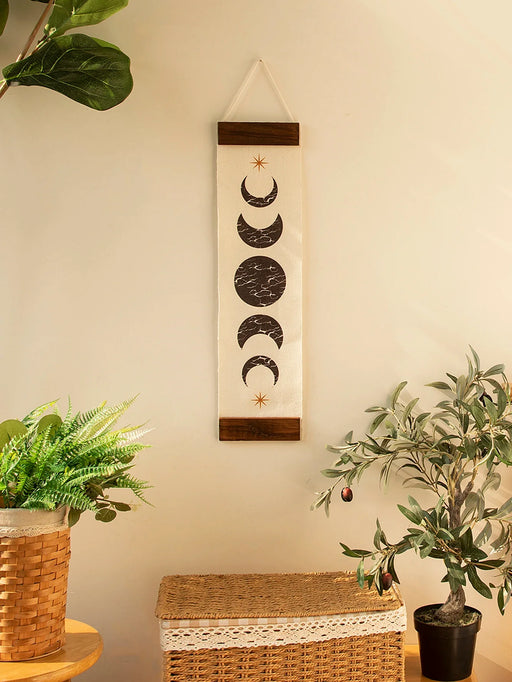 Boho Moon Phase Butterfly Tapestry Wall Decor