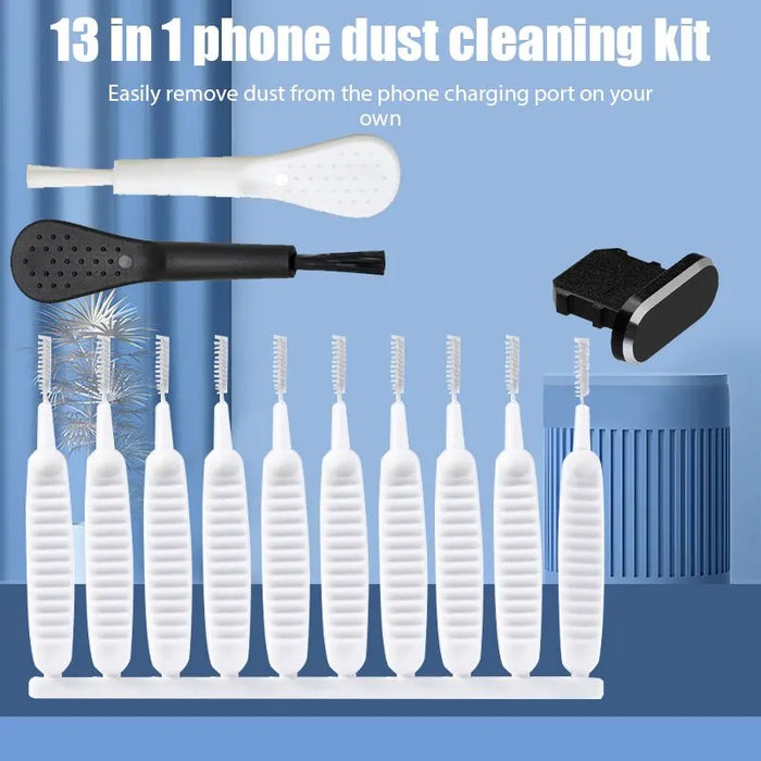 13 Piece Phone Dust Removal Kit For Iphone 14/13 Pro Max