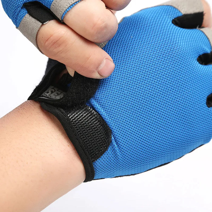 Breathable Fingerless Cycling Gloves For Fitness Training