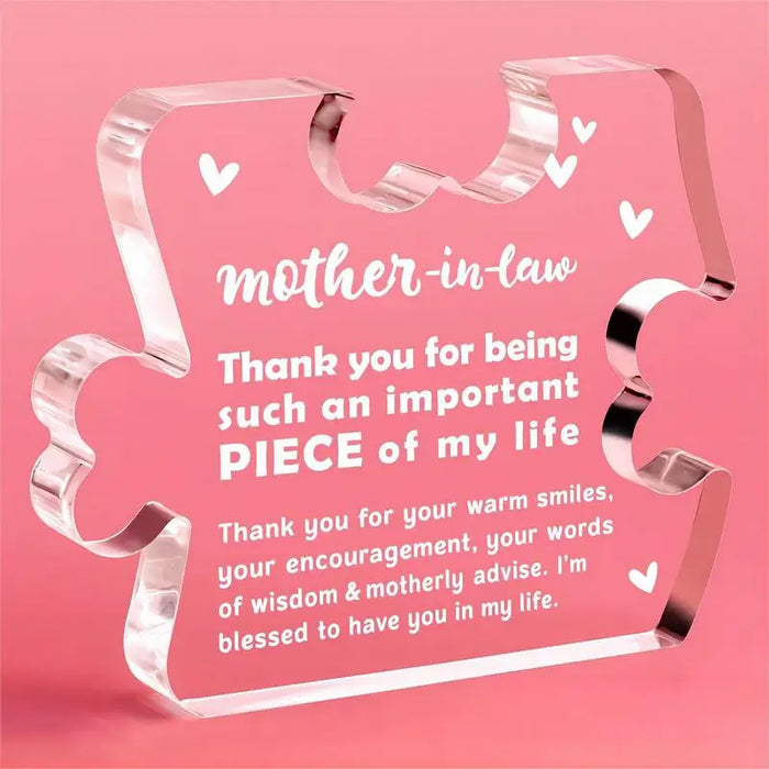 Best Mom Ever Acrylic Desk Sign For New Mom