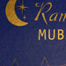 Ramadan Wall Tapestry Felt Moon Decor For Eid Party