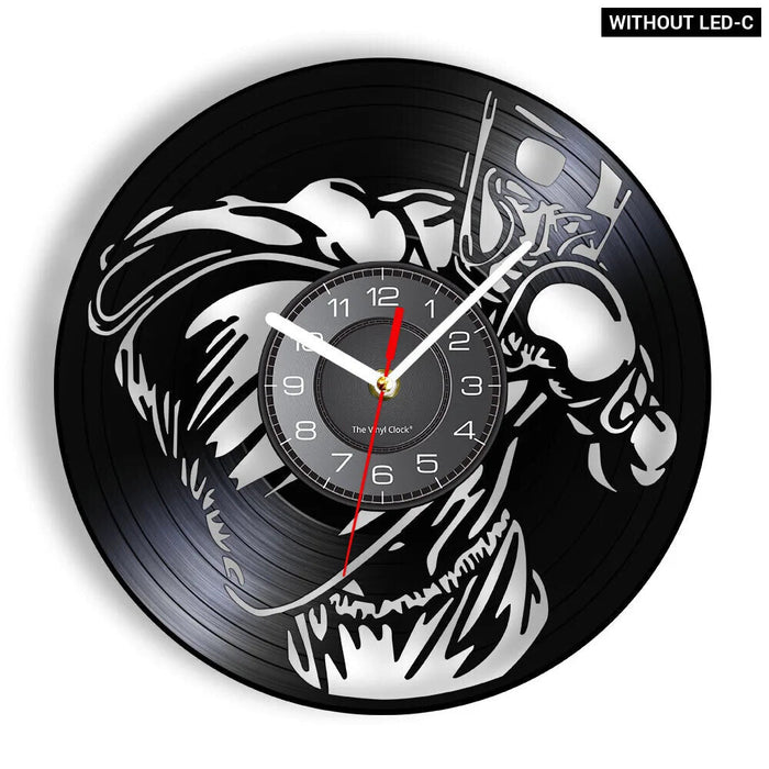 Boxing Vinyl Record Wall Clock