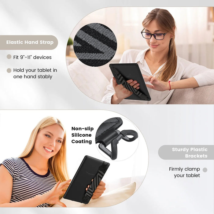 High-elasticity Versatile Security Hand-Strap for 9 - 11 Inch Tablet