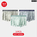 3 Piece Antibacterial Cotton Boxer Shorts For Men