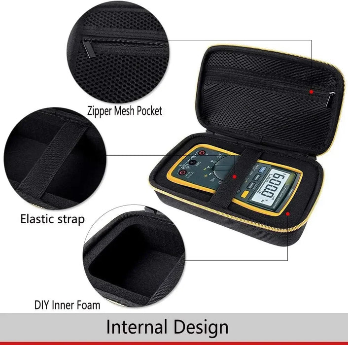 Protective Case For Fluke 117/115/116/87V/88V/101 Astroai Trms 6000 Multimeters