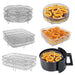 3 Layer Air Fryer Rack For Home Kitchen Oven