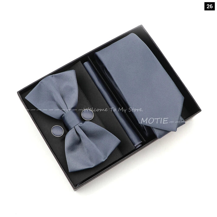 Mens Tie Set For Weddings And Parties