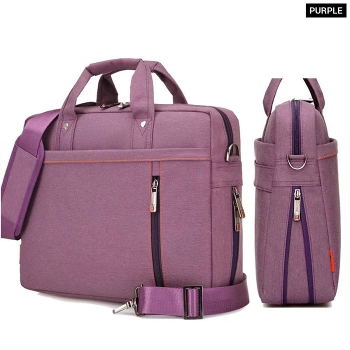 For Macbook Air Pro Notebook Mens 13.3,14,15.6,17.3 Inch Shoulder Case Shockproof Messenger Laptop Bag