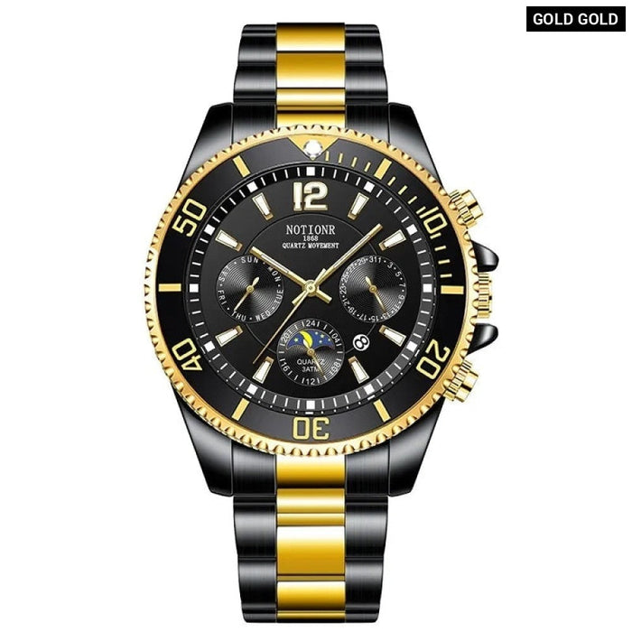 Fashion Mens Watches For Men Sport Waterproof Stainless