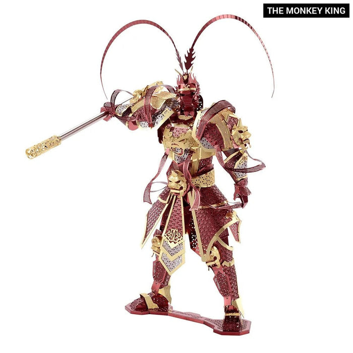 Metal Puzzel 3D The Monkey King Piggie Xuanzang Model Kits Assembly Kits Diy For Adult