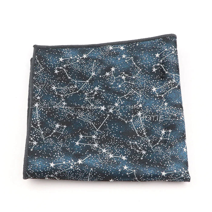 Blue Paisley Pocket Square For Daily Wear And Business Parties