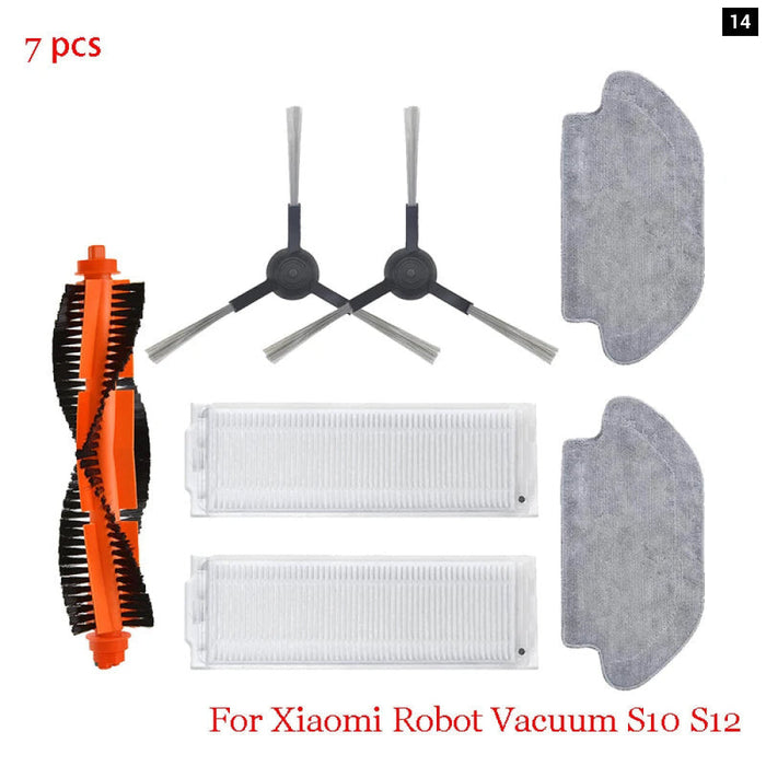 Xiaomi Robot Vacuum Parts Main Brush And Mop Set