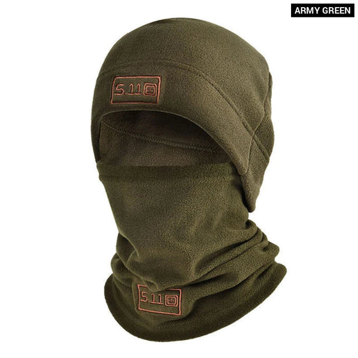 Mens Winter Fleece Mask Scarf For Cycling