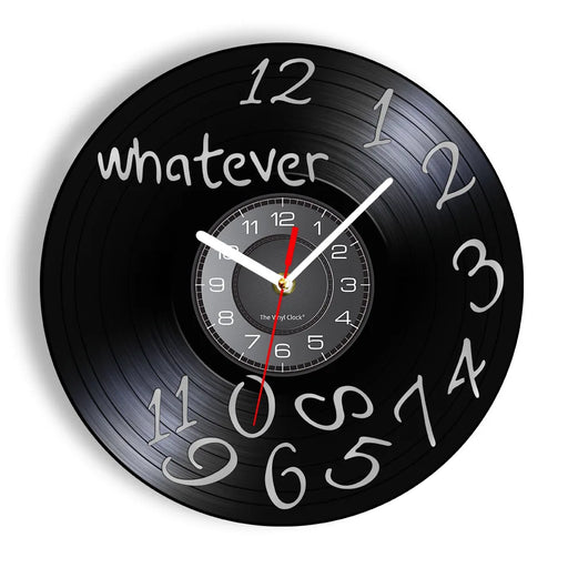 Vintage Vinyl Record Wall Clock