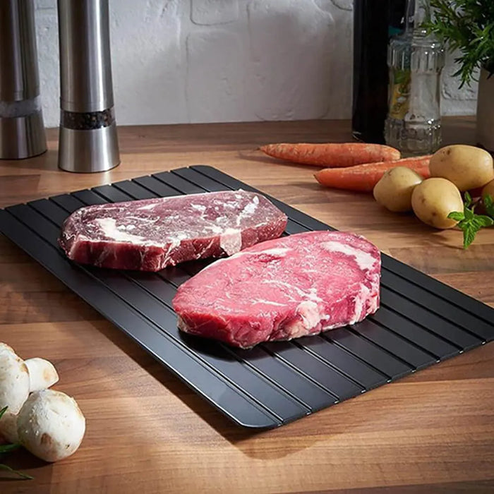 Fast Defrosting Thawing Plate With Groove Design For Frozen Meat