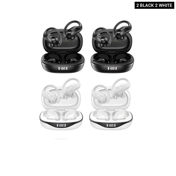 Wireless Bluetooth Lp75 Earhook Noise Reduction Waterproof Gaming Sports Earphones With Mic