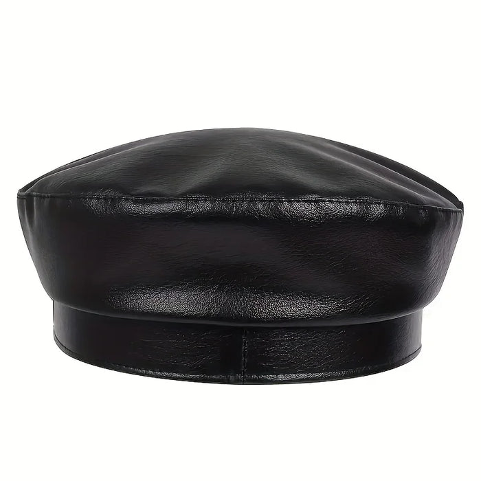 Leather Sailor Hat