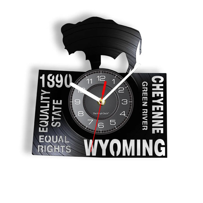 Equality State Wall Clock