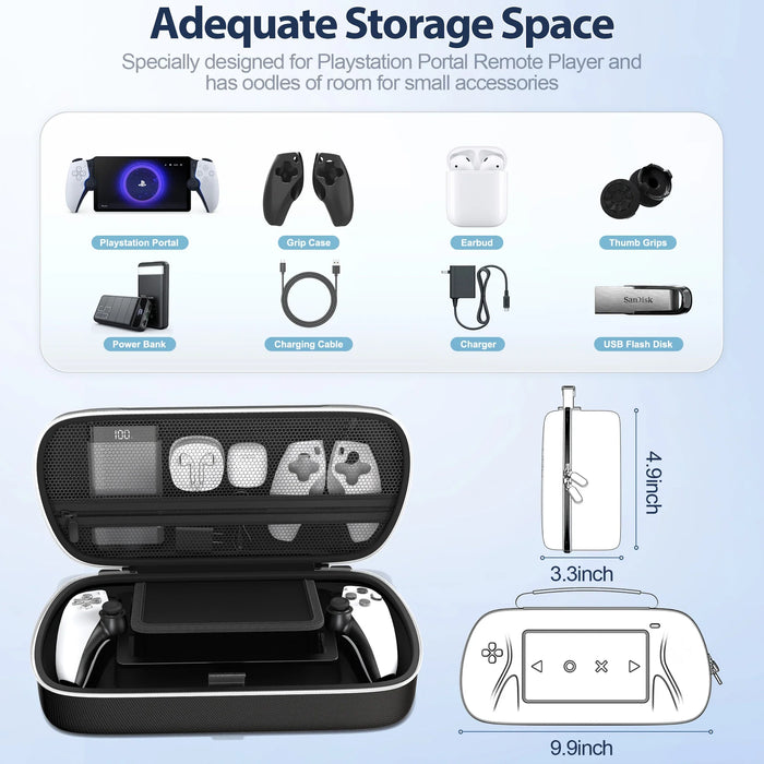 Hard Shell Case Screen Cover For Ps Portal