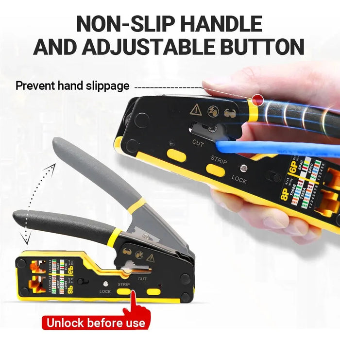 3 In 1 Rj45 Network Crimper