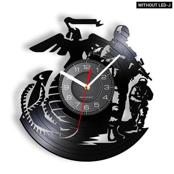 Veteran Soldiers Wall Clock