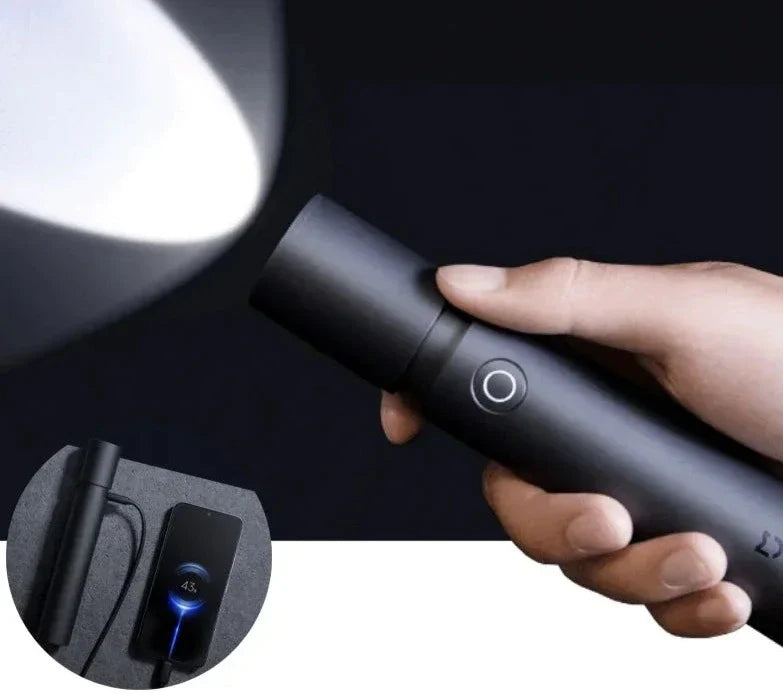 10w Flashlight With Power Bank