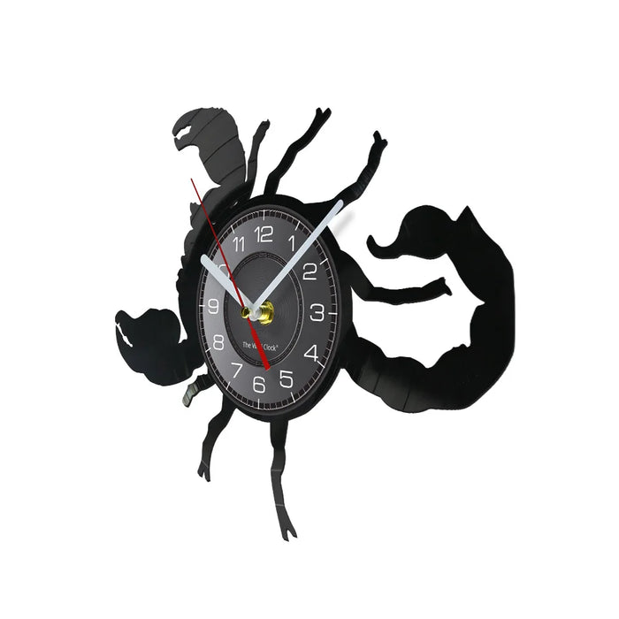 Scorpio Zodiac Vinyl Record Wall Clock