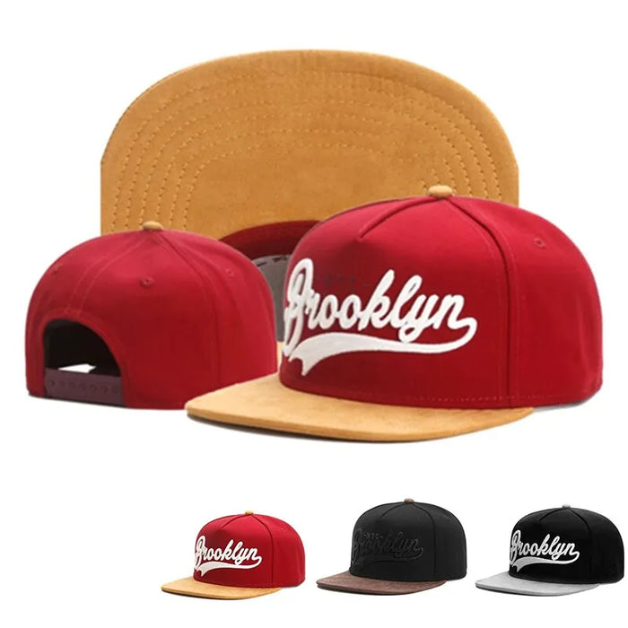 Brooklyn Embroidery Hip Hop Hat Unisex Outdoor Baseball Cap