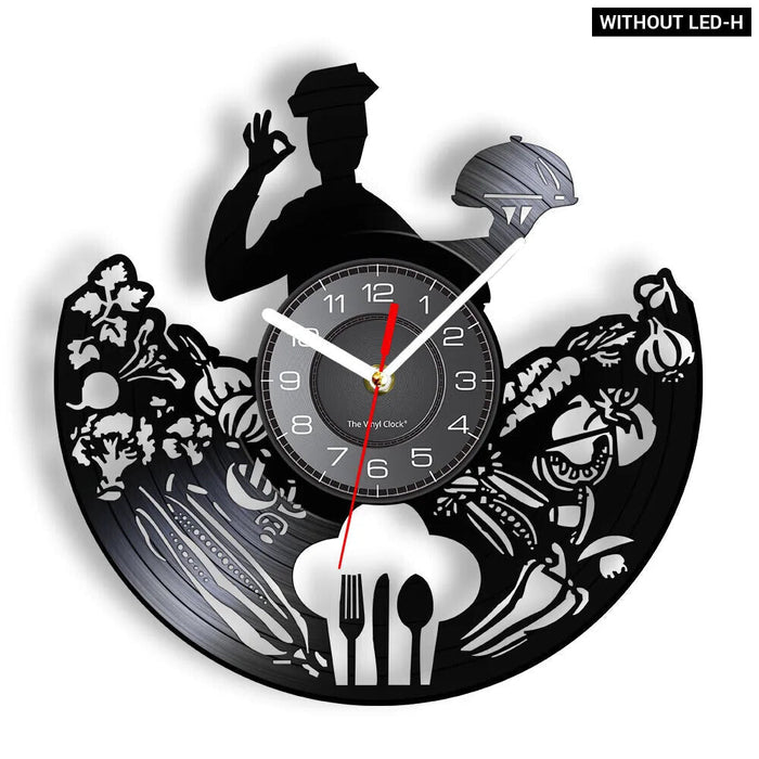 Chef Wall Clock