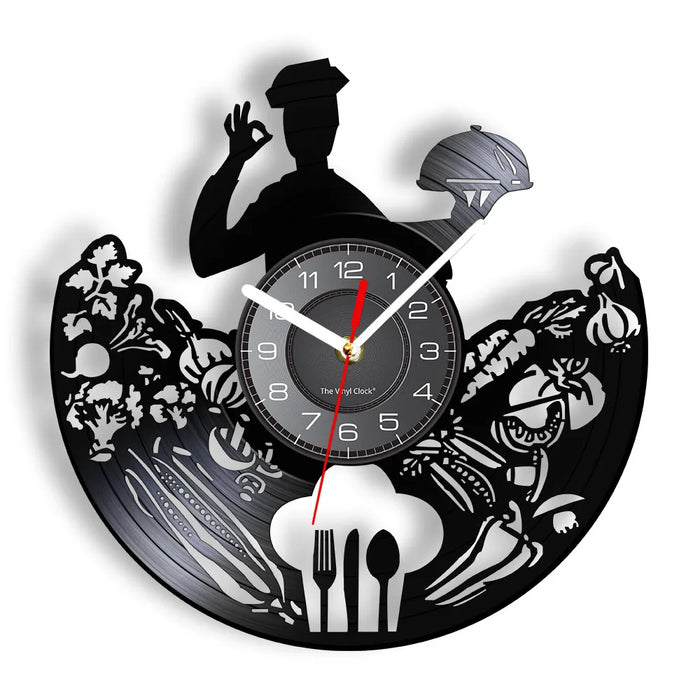 Chef Wall Clock