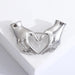 Enamel Love Hand Brooch Pin Ins Style Jewelry For School