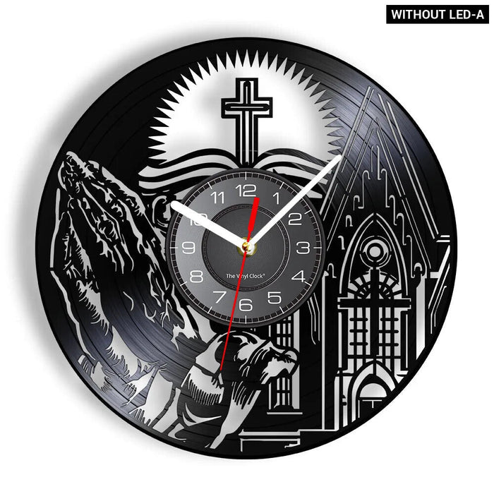 James 1 17 Scripture Wall Clock