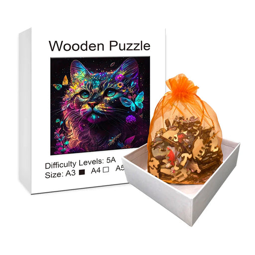 Cat Wooden Puzzle