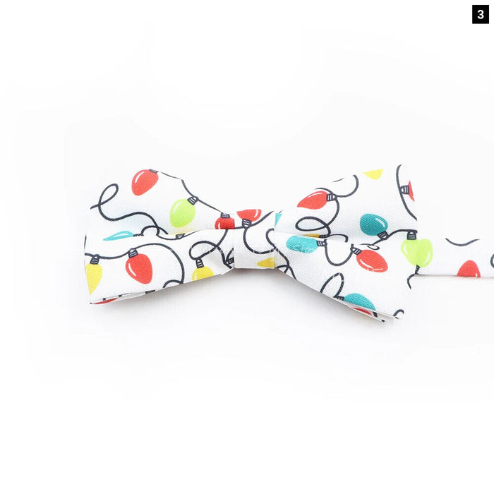 Christmas Milu Deer Bowties Festive Party And Wedding Accessory