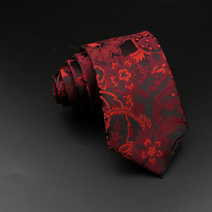 Classic Paisley Tie Luxury Business And Wedding Accessory