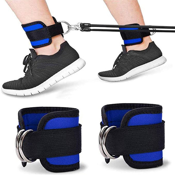 2Pcs/Pair Ankle Leg Strength Weight-Bearing Power Strap For Fitness Leg Extension