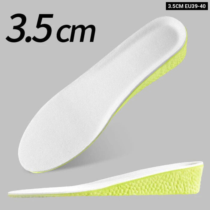 Shock Absorbant Memory Foam Insoles For Height Increase