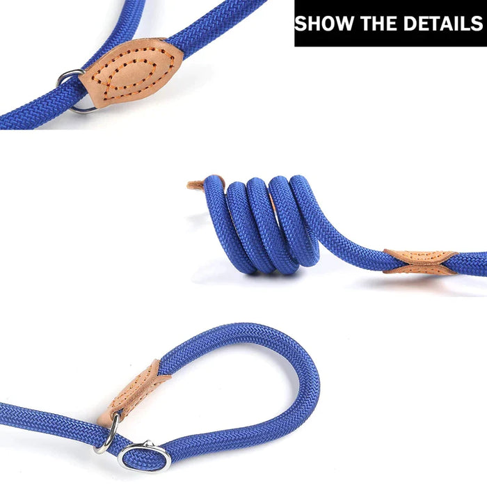 Durable Slip Dog Leash Nylon Com