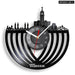 Mecca Skyline Vinyl Record Wall Clock