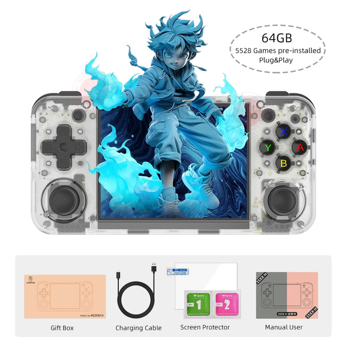 3.5 Handheld Console 5000 Retro Games 3300 Mah Ips Screen