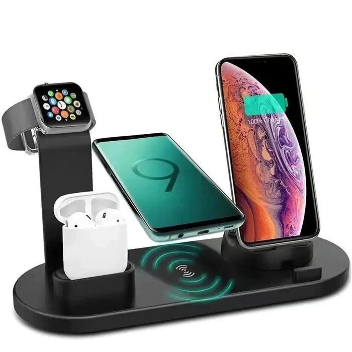 5 In 1 Fast Wireless Charging Dock For Iphone Iwatch And Airpods