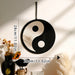 Yin Yang Wooden Mirror Wall Decor