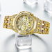 Diamond Women Watches Gold Watch Ladies Wrist Luxury Brand