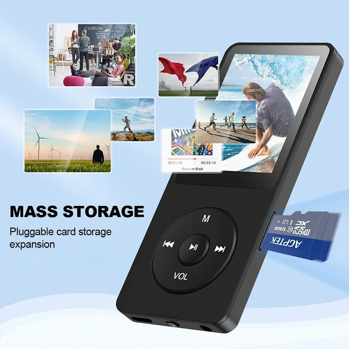 Mini Bluetooth Mp3/mp4 Player With Fm Radio And Speaker