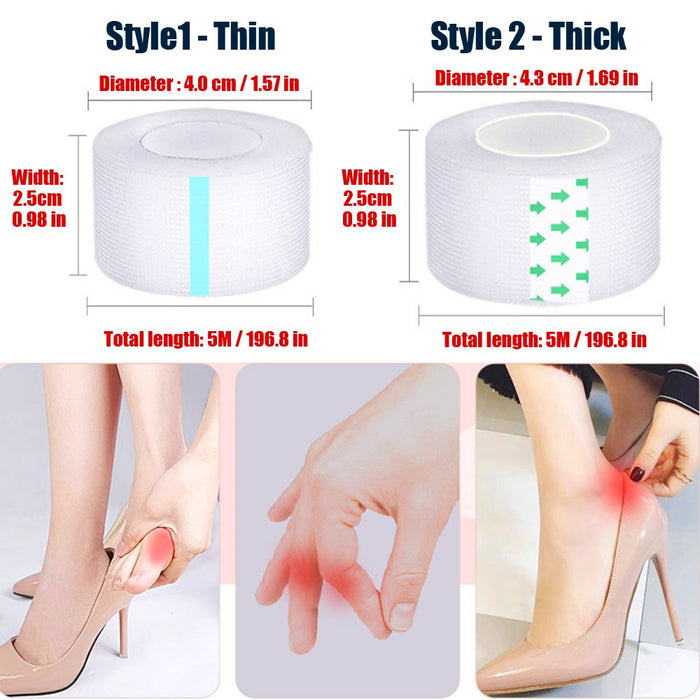 Anti Wear Invisible Stickers Pads For Hand and Foot Heel